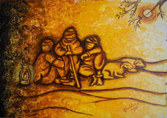 “Shepherds in the night”