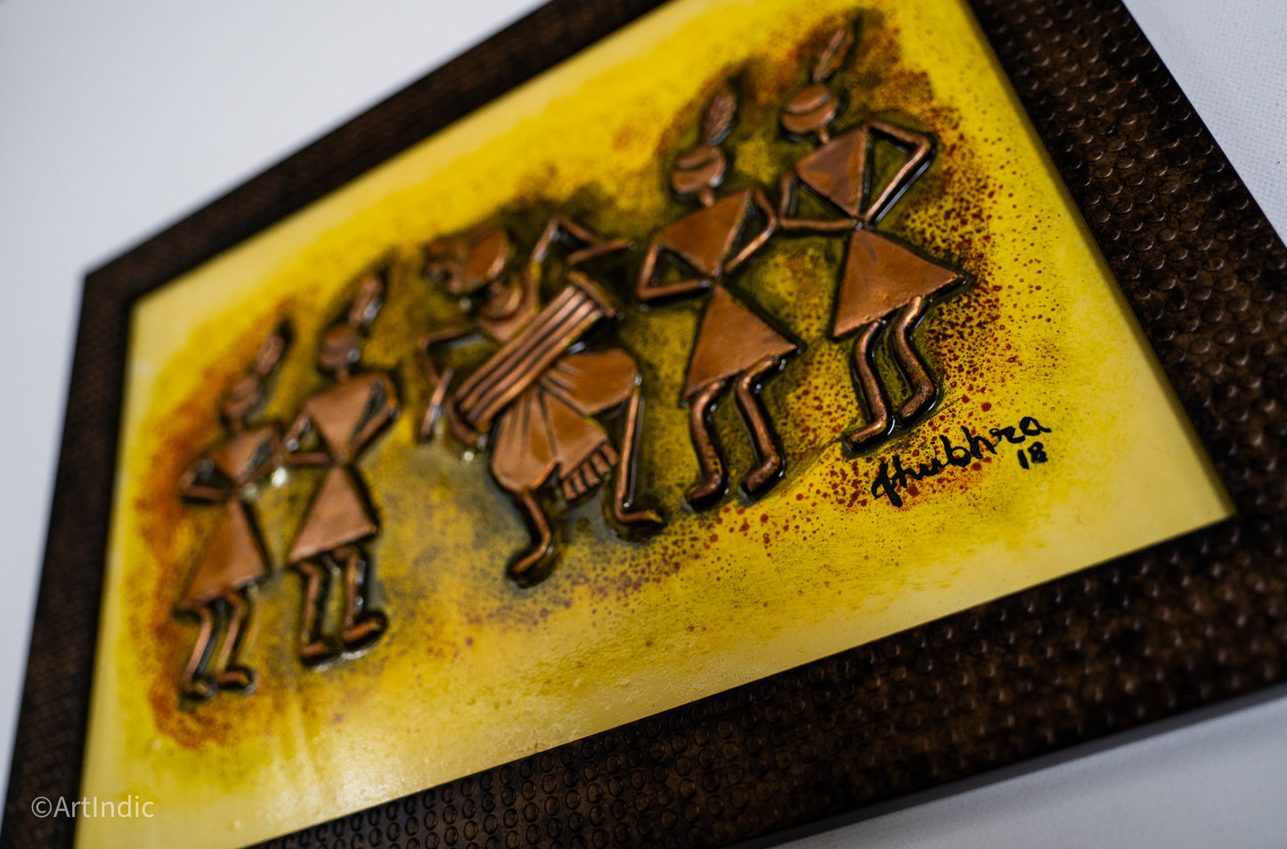 Warli - Cream (Framed)