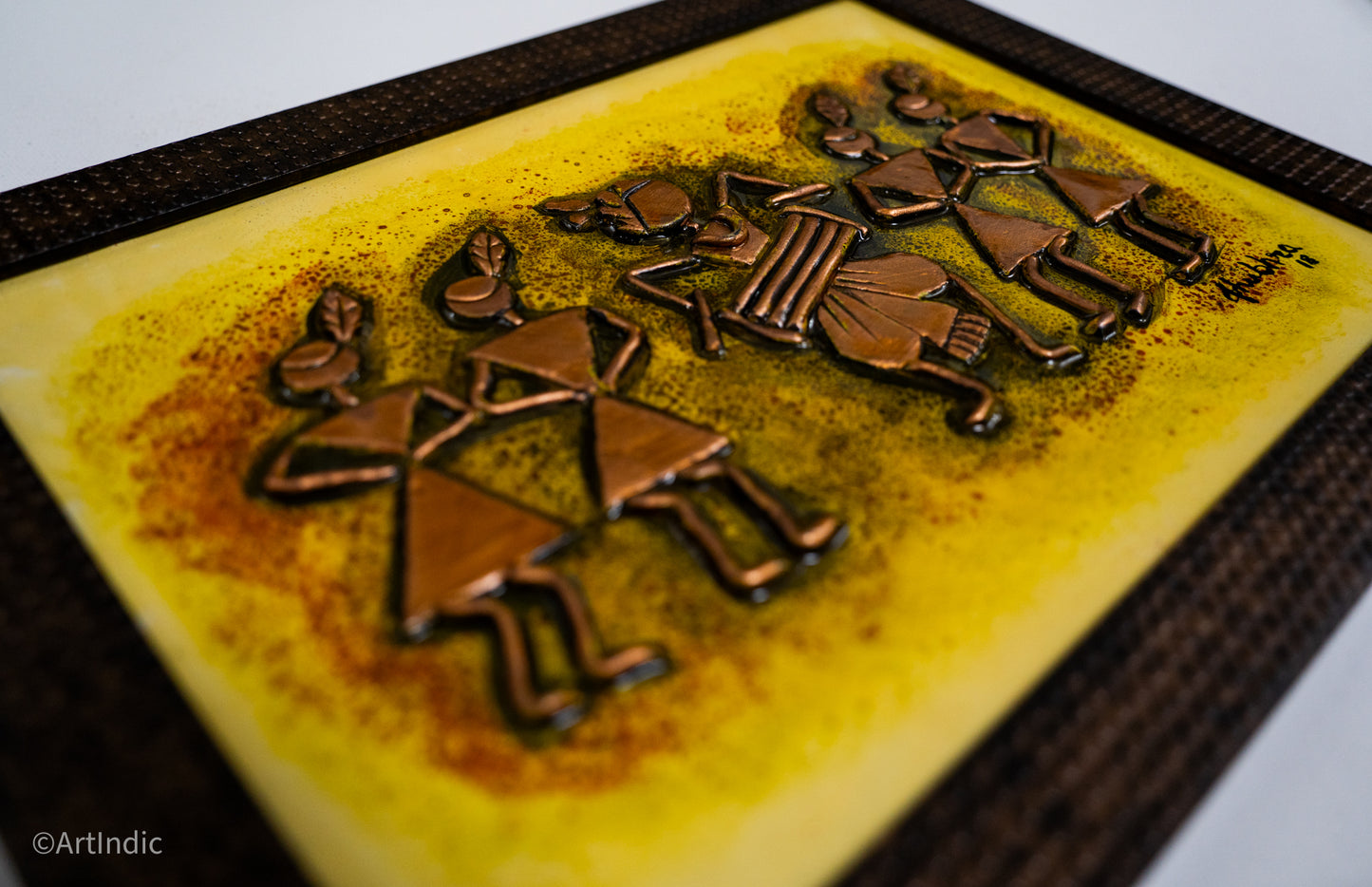 Warli - Cream (Framed)
