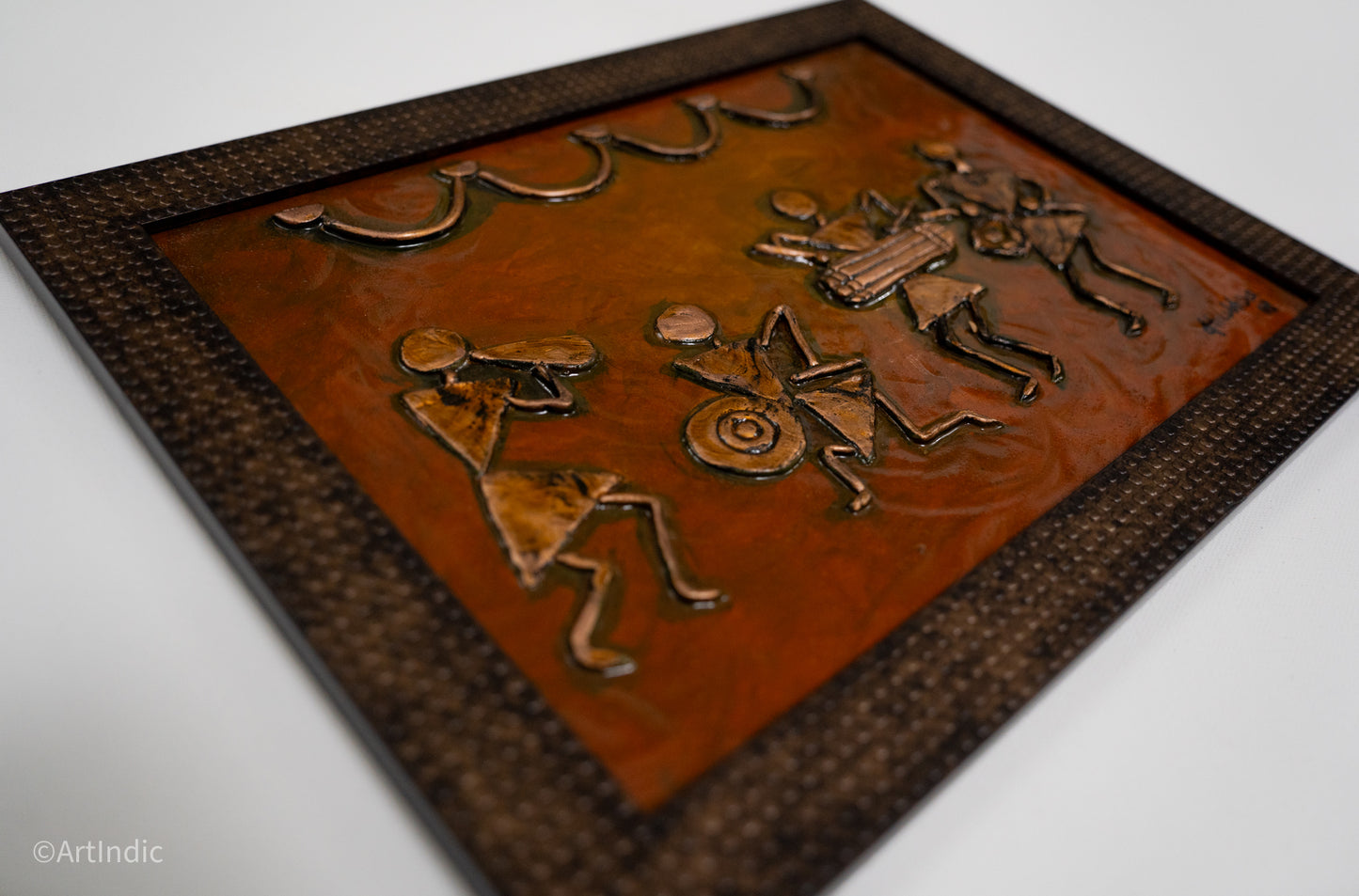 Warli - Bronze (Framed)