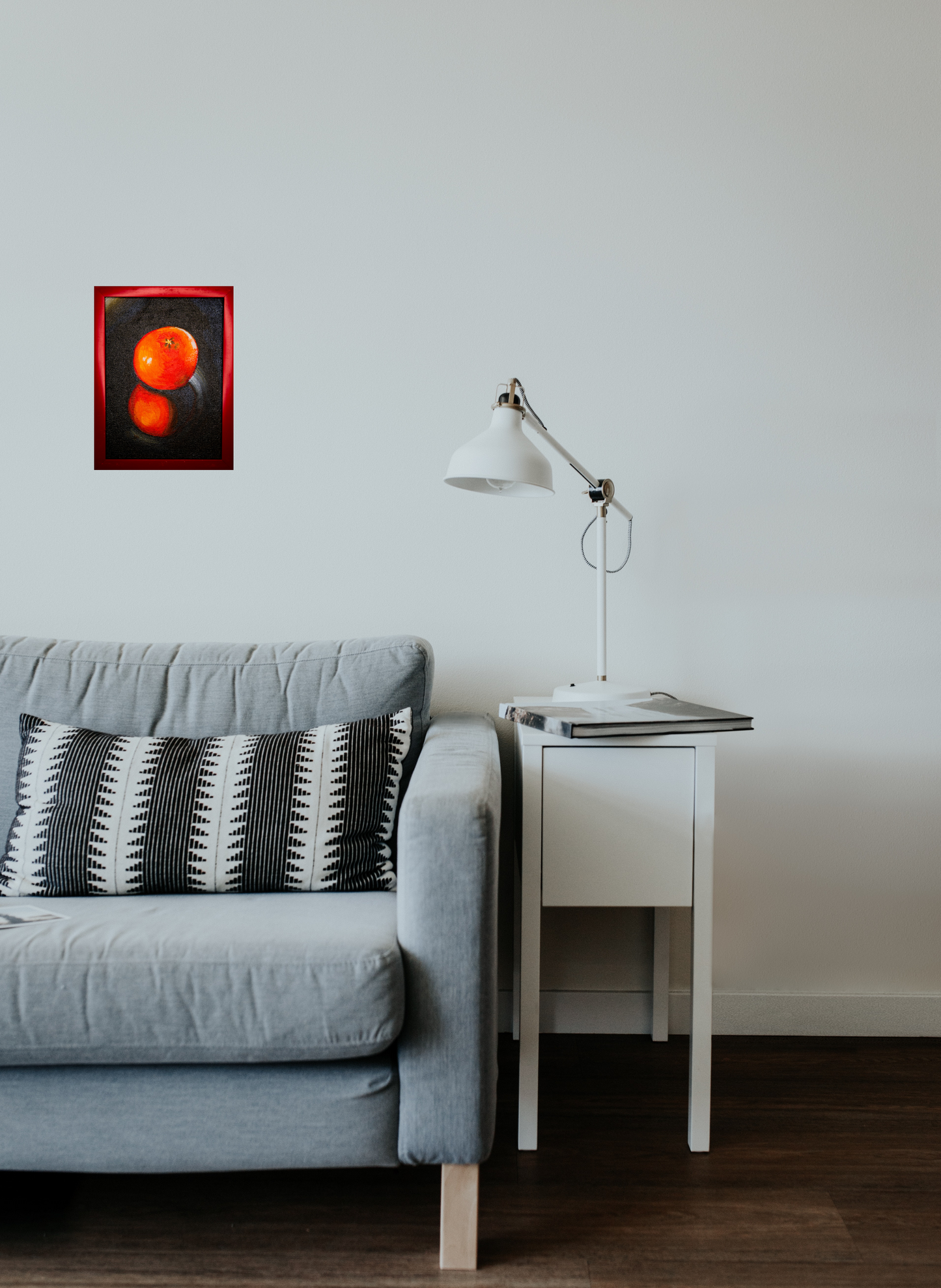 Orange - Red Frame